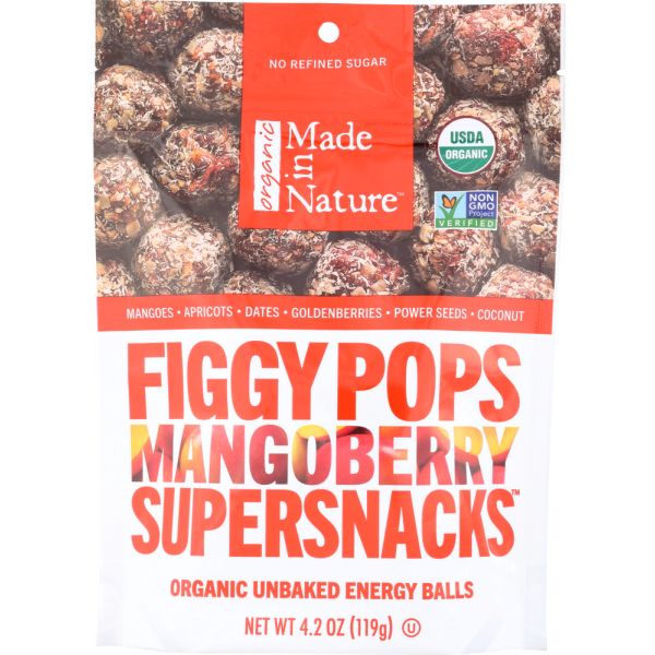 MADE IN NATURE: Figgy Pops Mangoberry, 4.2 oz