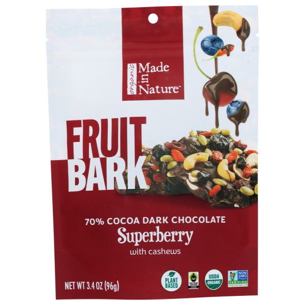MADE IN NATURE: Fruit Bark Superberry, 3.4 oz