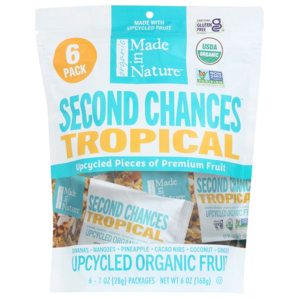 MADE IN NATURE: Tropical 2Chances Dried Fruit Organic, 6 oz
