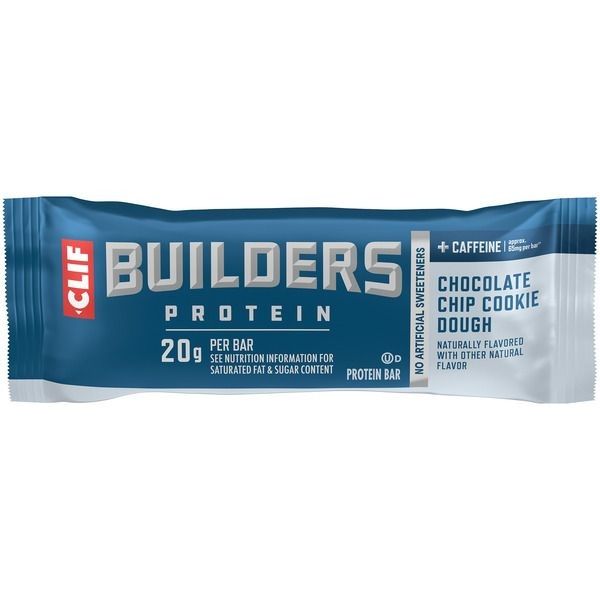 CLIF BUILDER: Chocolate Chip Cookie Dough Protein Bars, 2.4 oz