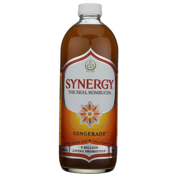 GT’S LIVING FOODS: Gingerade Kombucha, 48 oz