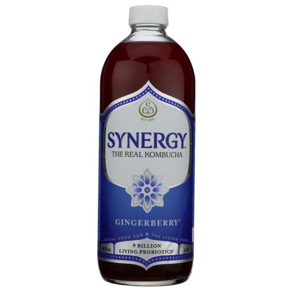 GT ENLIGHTENED SYNERGY: Gingerberry Organic Kombucha, 48 oz