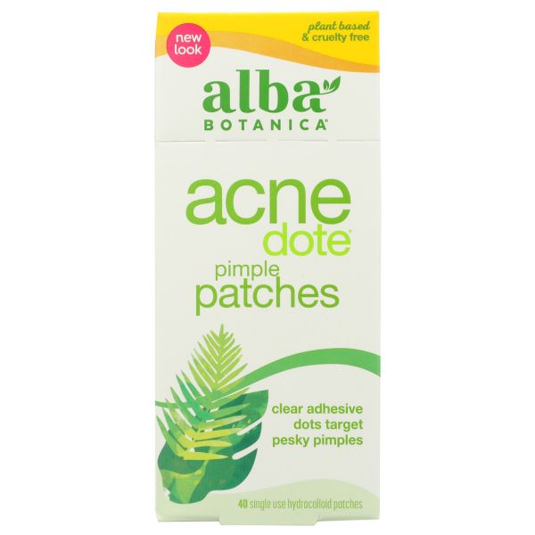 ALBA BOTANICA: Acnedote Pimple Patches, 40 ea
