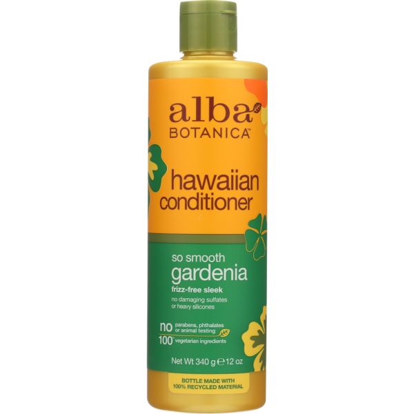 ALBA BOTANICA: Gardenia Hydrating Hair Conditioner, 12 oz