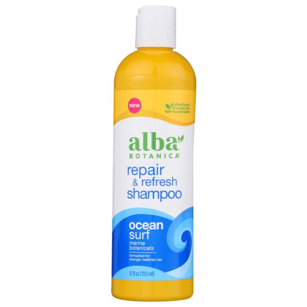 ALBA BOTANICA: Ocean Surf Repair & Refresh Shampoo, 12 oz