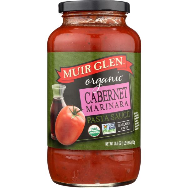 Muir Glen Organic Pasta Sauce Cabernet Marinara, 25.5 oz
