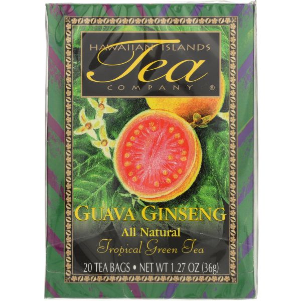 HAWAIIAN ISLANDS TEA COMPANY: Tea Guava Ginseng, 20 pk