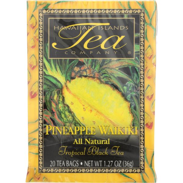 HAWAIIAN ISLANDS TEA COMPANY: Tea Pineapple Waikiki, 20 pk
