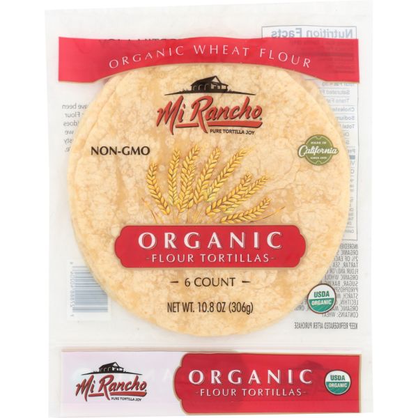 MI RANCHO: Tortilla Wheat Flour Small, 10.8 oz