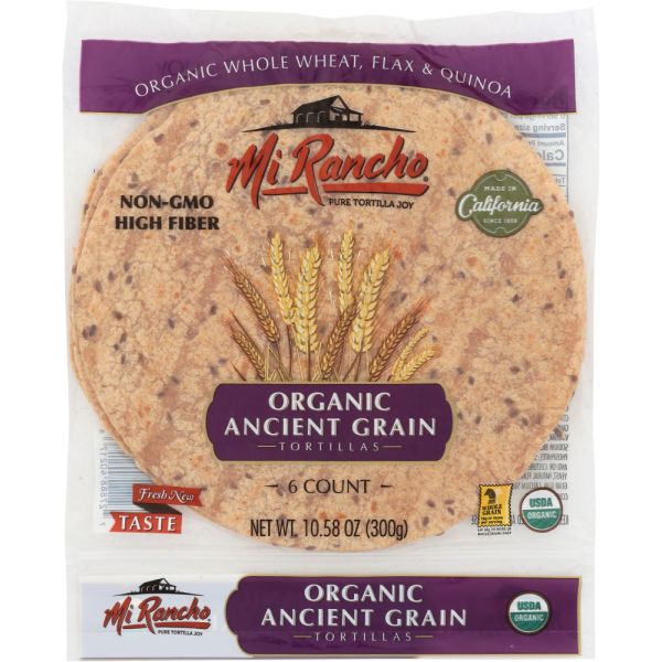 MI RANCHO: Tortilla Flour Ancient Grain Organic, 10.5 oz