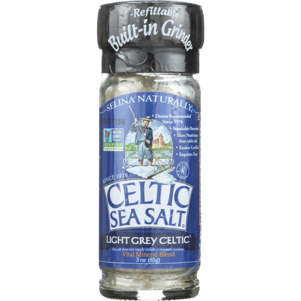 CELTIC: Light Grey Celtic Grinder, 3 oz