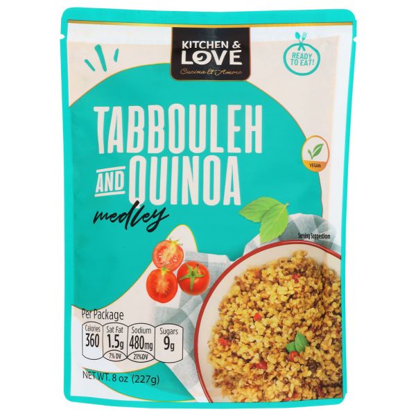 KITCHEN AND LOVE: Quinoa And Tabbouleh Rth, 8 oz