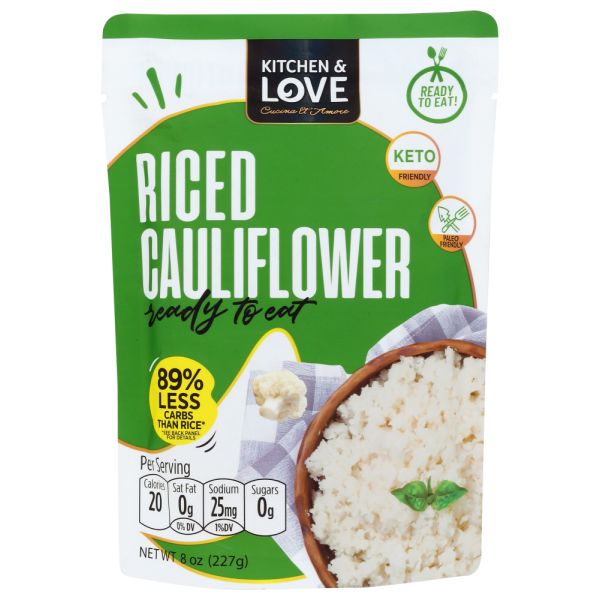 KITCHEN AND LOVE: Rice Cauliflower Rth, 8 oz