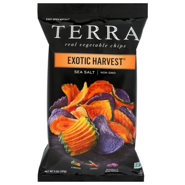TERRA CHIPS: Exotic Harvest Sea Salt Vegetable Chips, 6 oz
