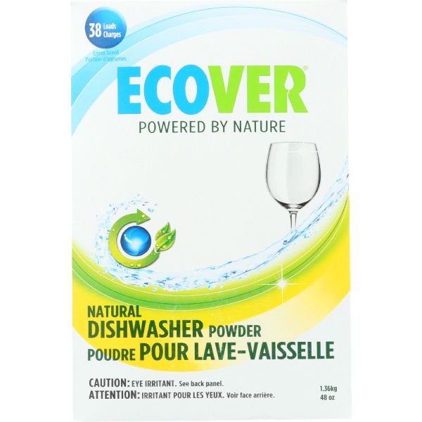 Ecover Dishwasher Powder Citrus Scent, 48 Oz