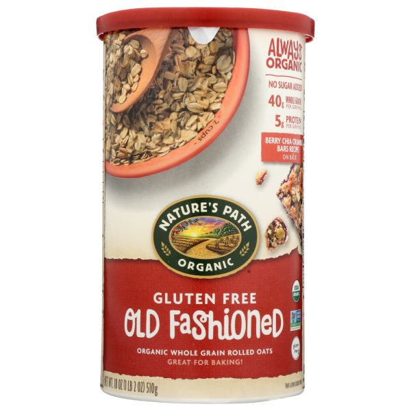 COUNTRY CHOICE: Organic Gluten Free Oats Old Fashioned, 18 oz