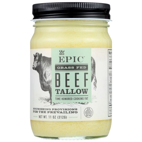 EPIC: Beef Tallow Grass Fed, 11 oz