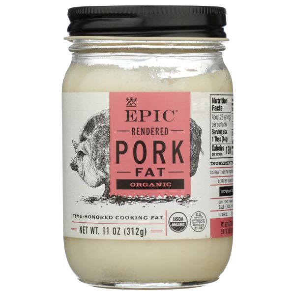 EPIC: Pork Lard, 11 oz