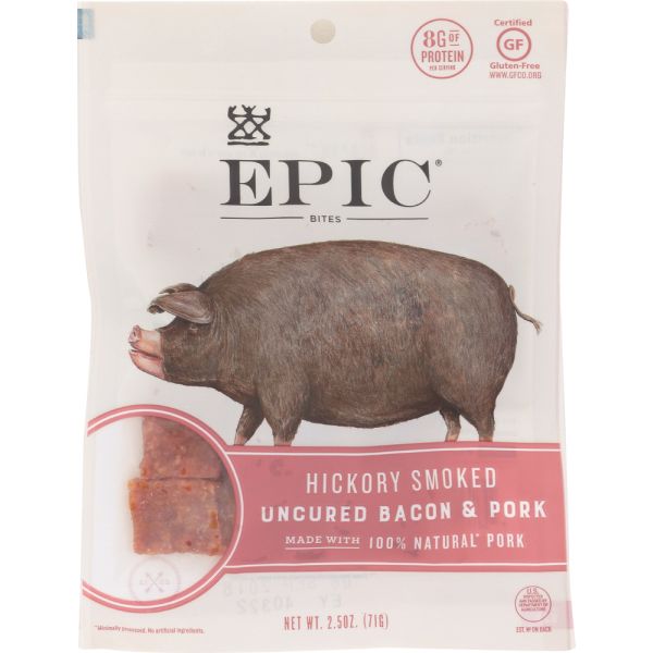 EPIC: Hickory Smoked Bacon Bites, 2.5 oz
