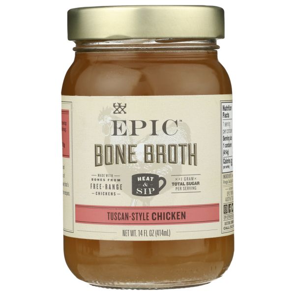 EPIC: Tuscan Style Chicken Broth, 14 fo