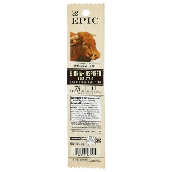 EPIC: Birria-Inspired Beef Strip, 0.8 oz