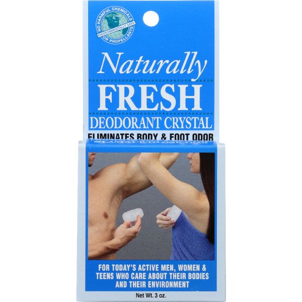 Naturally Fresh Boxed Deodorant Crystal, 3 Oz