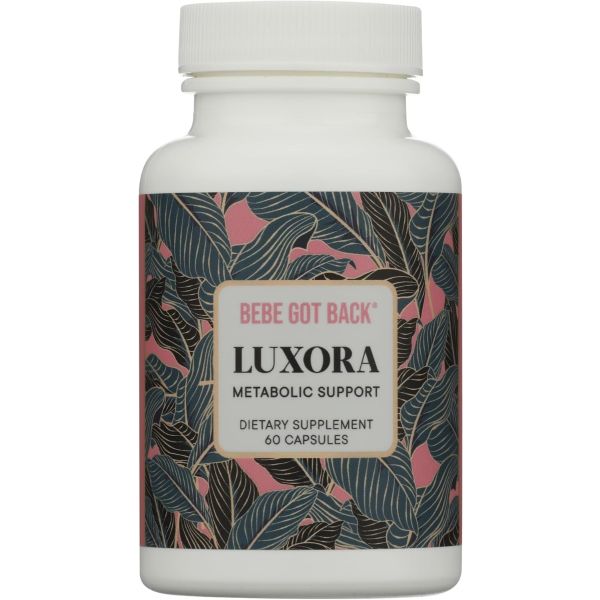BEBE GOT BACK: Luxora Metabolic Support, 60 vc