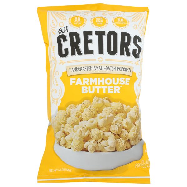 GH CRETORS: Popcorn Farmhs Btr, 4.5 oz