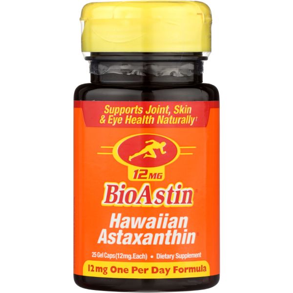 NUTREX: BioAstin Hawaiian Astaxanthin Dietary Supplement Nature's Strongest Antioxidant, 25 Sg
