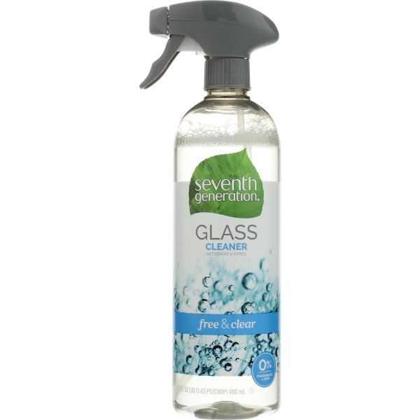 SEVENTH GENERATION: Glass Cleaner Free and Clear, 23 oz