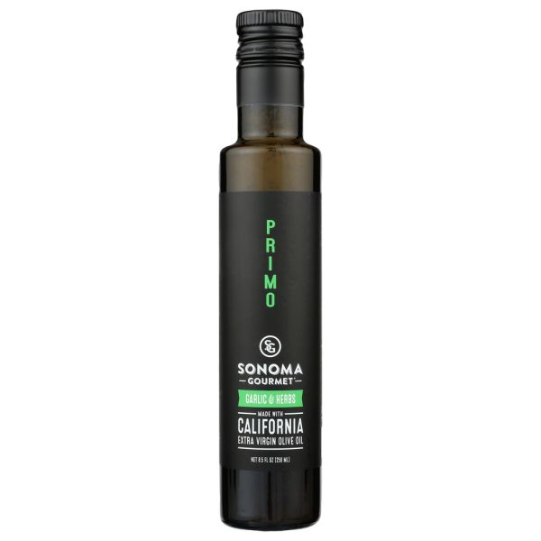 SONOMA GOURMET: Oil Olive Extravirgin Garlic Herb, 8.5 oz