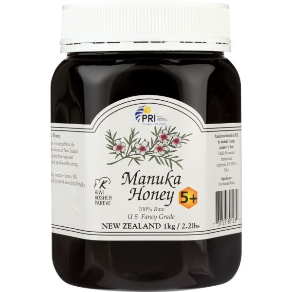 PRI: Manuka Honey Bio Active 5+, 2.2 lb