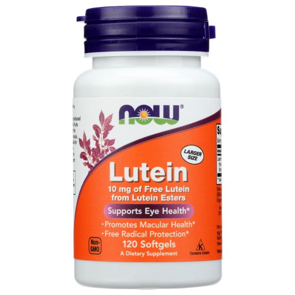 NOW: Lutein 10mg, 120 sg