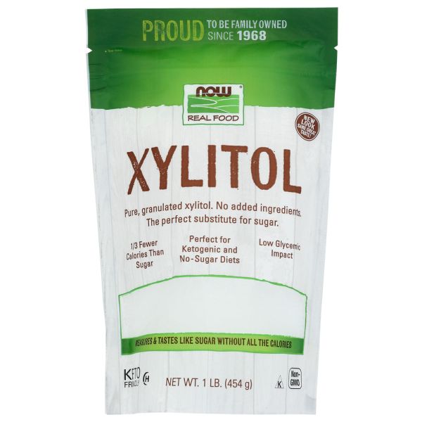 NOW: Sweetener Xylitol, 16 oz