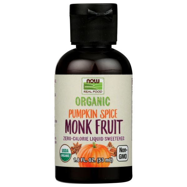 NOW: Organic Pumpkin Spice Monk Fruit, 1.8 oz