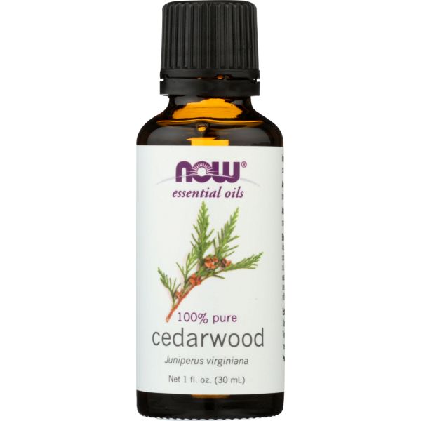 NOW: Cedarwood Essential Oils, 1 oz