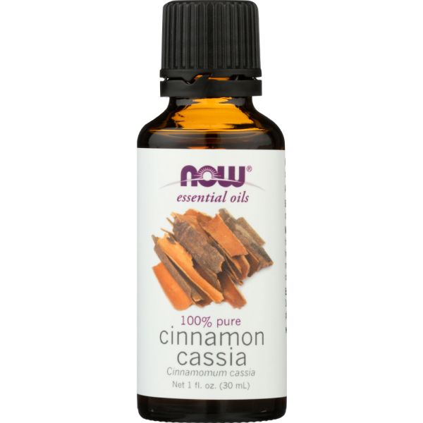 NOW: Cinnamon Cassia Essential Oils, 1 oz