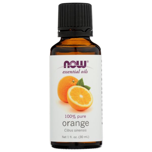 NOW: Orange Essential Oil, 1 oz