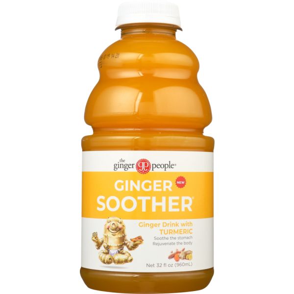 GINGER PEOPLE: Ginger Soother Turmeric Gingerade, 32 oz