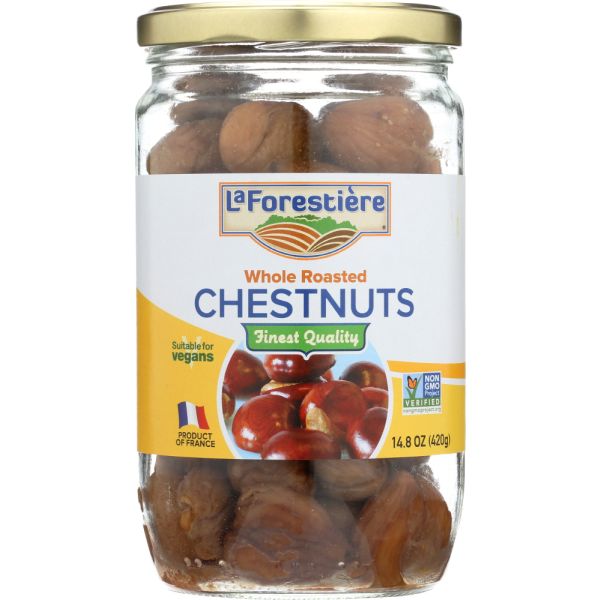 LA FORESTIERE: Chestnut Whole Roasted, 14.8 oz