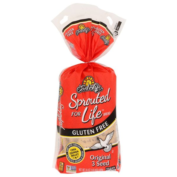 FOOD FOR LIFE: Sprouted for Life Original 3 Seed, 24 oz