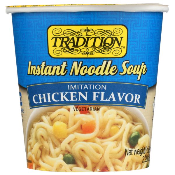 TRADITION: Soup Cup Noodle Chicken, 2.29 oz