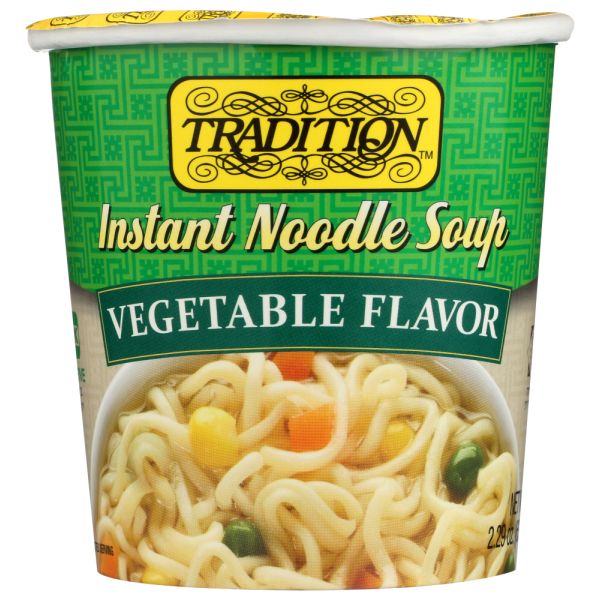 TRADITION: Vegetable Instant Noodle Soup, 2.29 oz