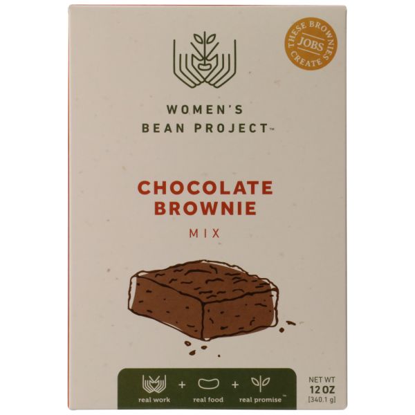 WOMENS BEAN PROJECT: Chocolate Brownie Mix, 12 oz
