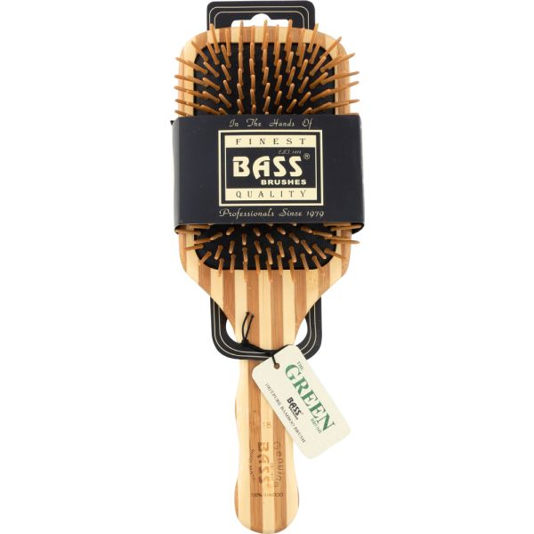 BASS BRUSHES: Brush Hair Lg Bamboo Gree, 1 ea