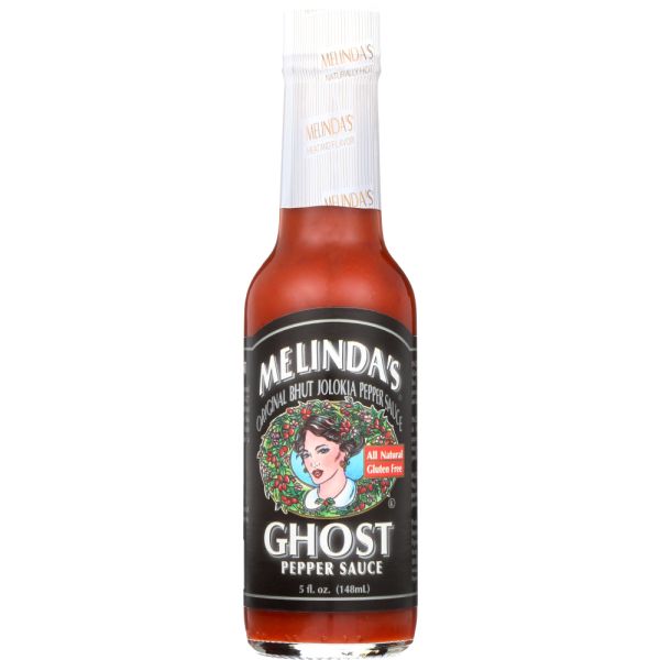 MELINDAS: Hot Sauce Ghost Pepper, 5 oz