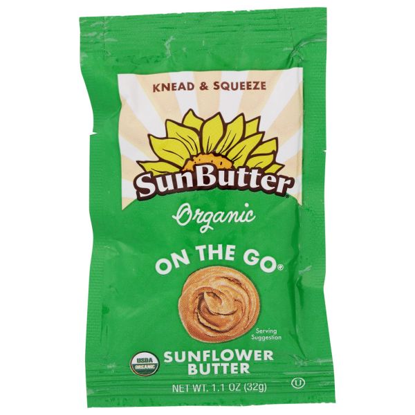 SUNBUTTER NATURAL: Organic On The Go Sunflower Butter, 1.1 oz