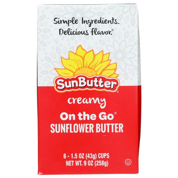 SUNBUTTER NATURAL: Nut Butter Sunflower Canister, 9 oz