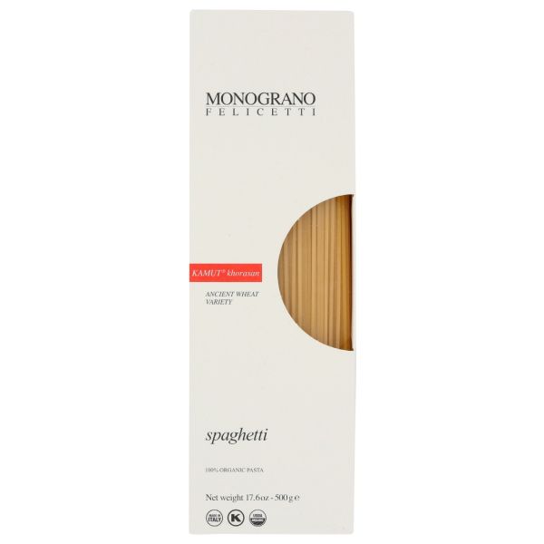 MONOGRANO FELICETTI: Organic Kamut Spaghetti, 17.6 oz