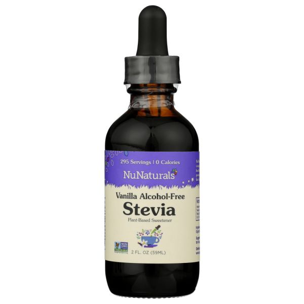 NUNATURALS: Stevia Liquid Vanilla, 2 oz